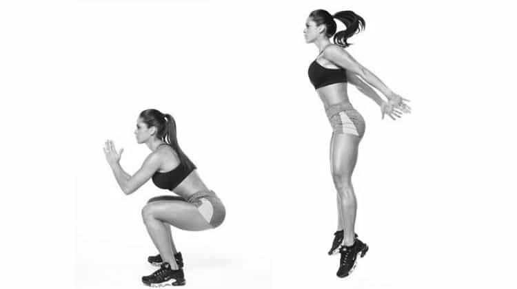 Squat saute